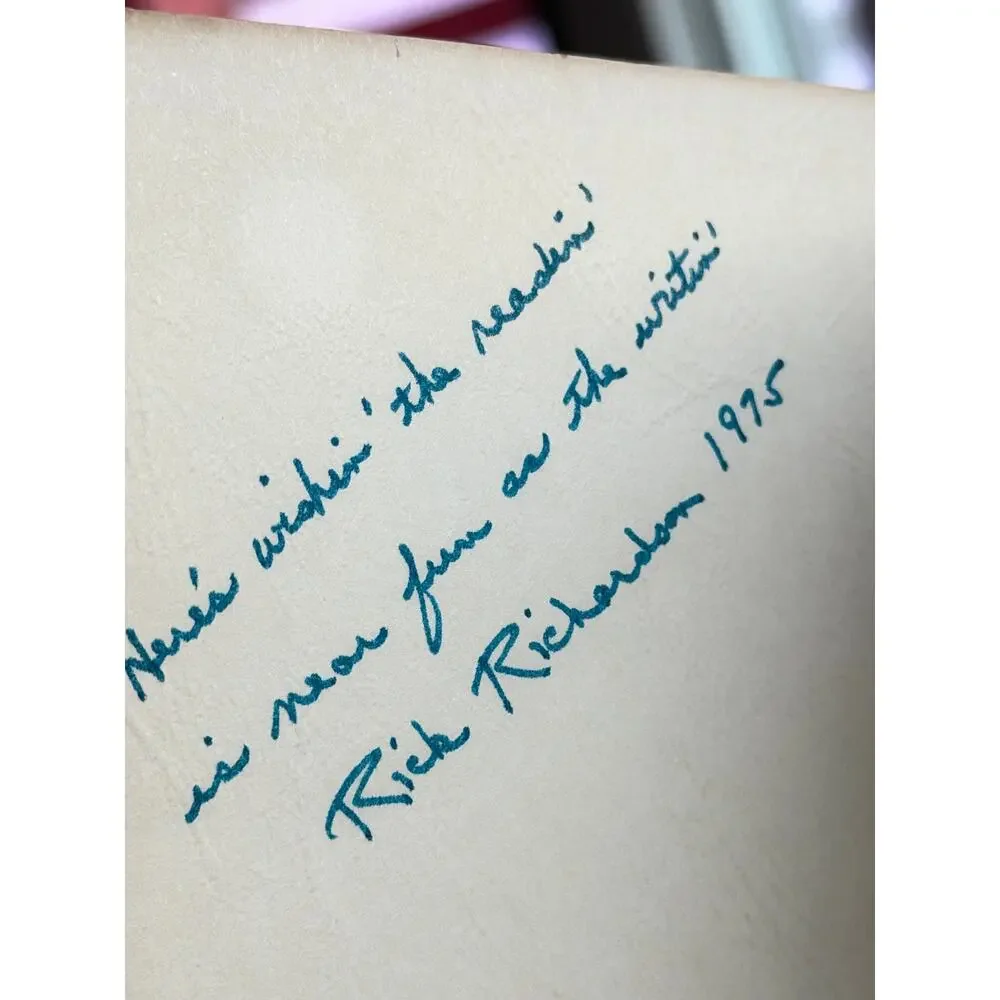 Rick Richardson vintage 1975